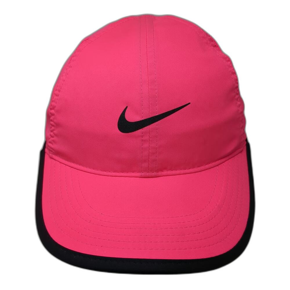Nike Baseball Cap Pink One Size Dri-FIT Featherlight Strapback Adjustable Hat